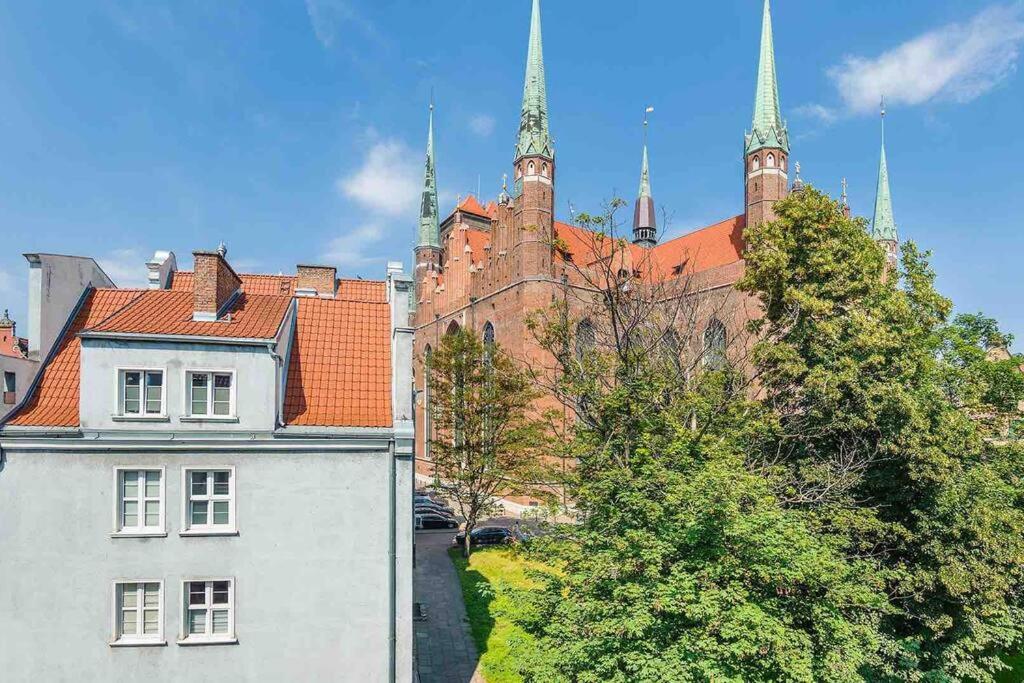 Urokliwy Apartament Gdansk Appartamento Esterno foto